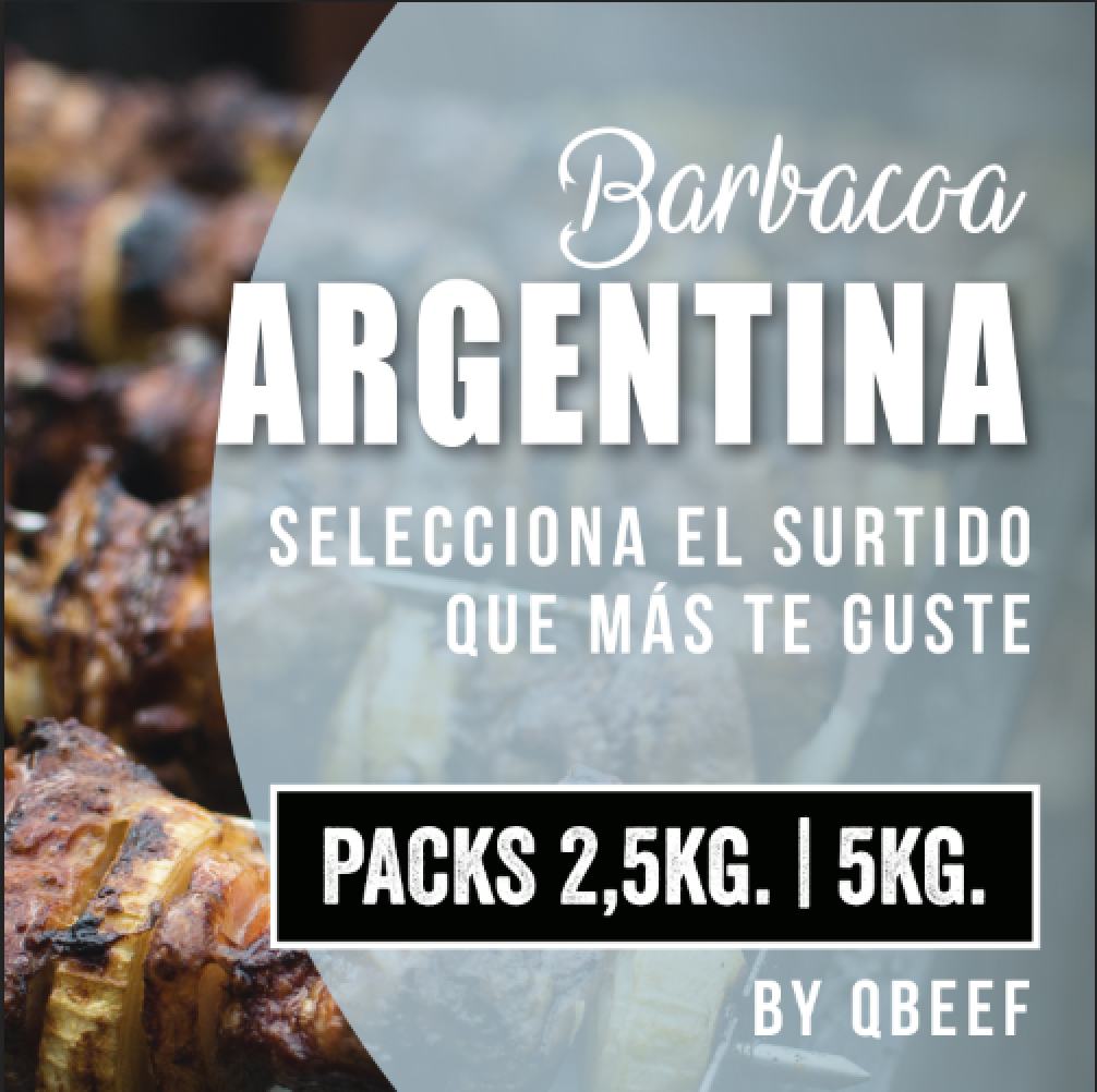 Pack Barbacoa Argentina (2,5kg. - 5kg.) - Qbeef
